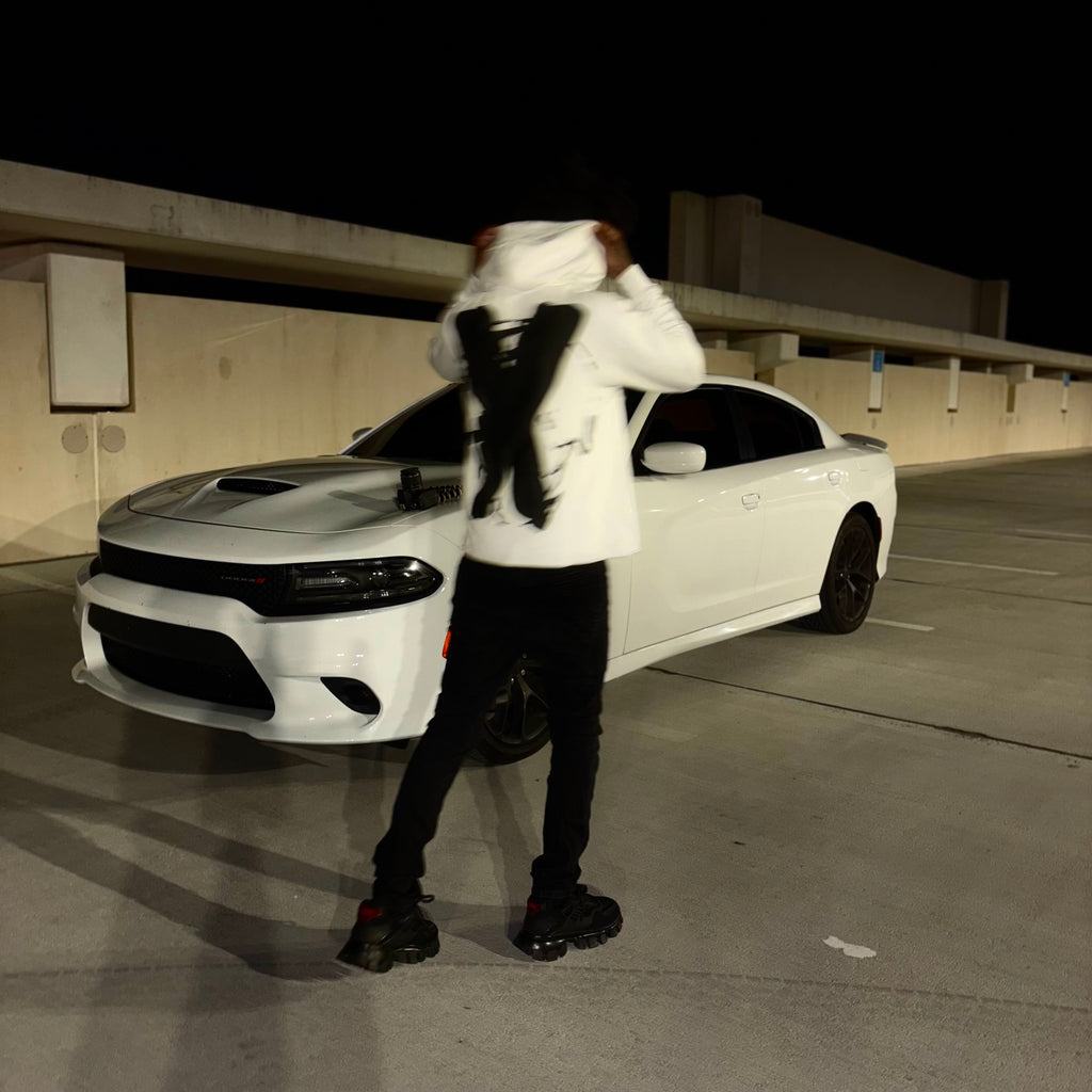 WHITE OG XOTIC HOODIE