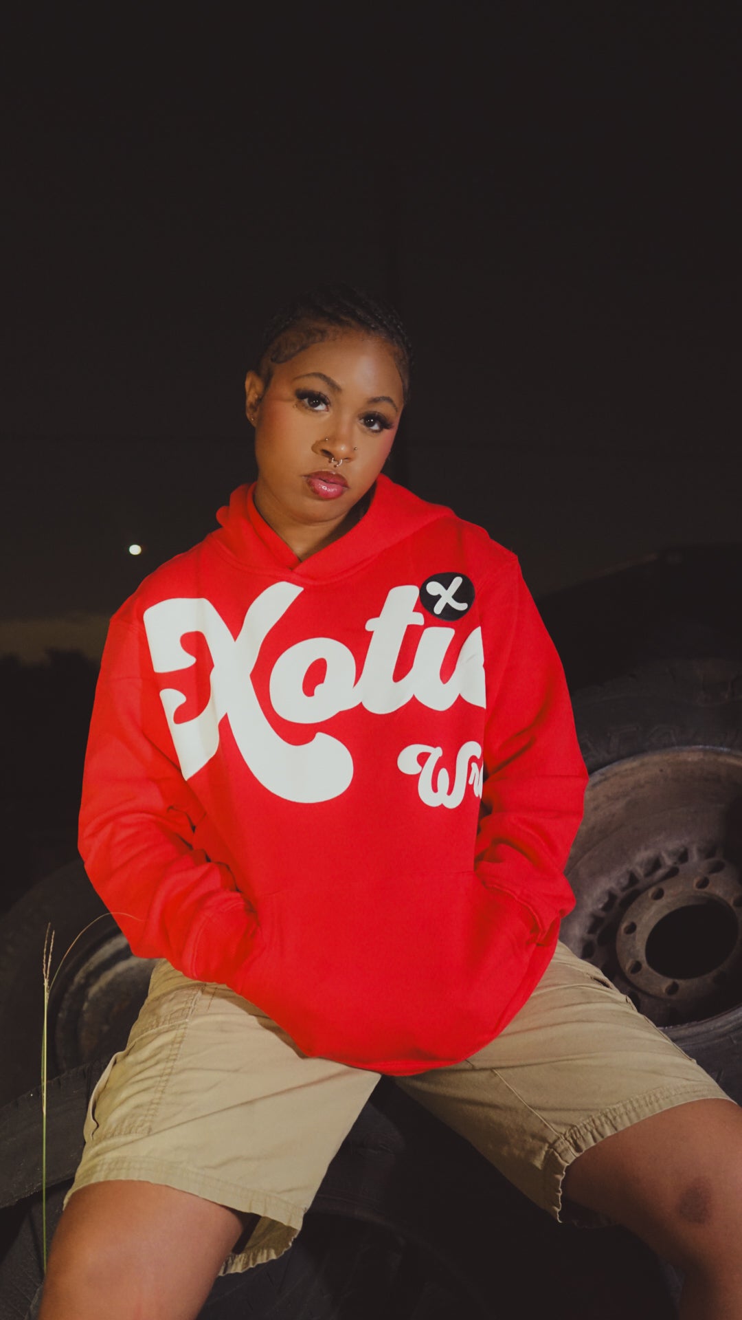 RED OG XOTIC HOODIE