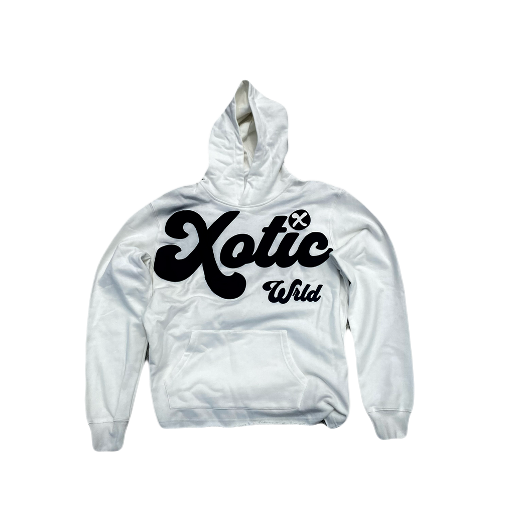 WHITE OG XOTIC HOODIE