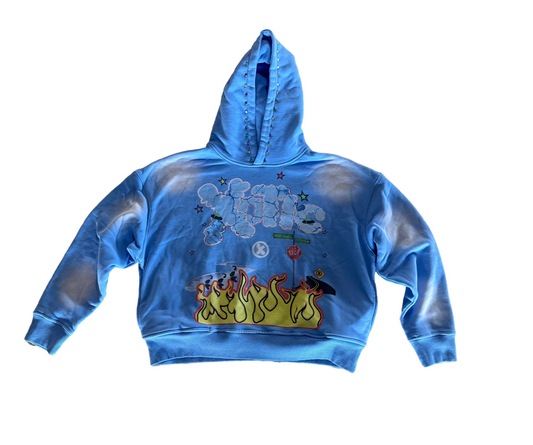 "BLU XOTIC" HOODIE